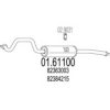 MTS 01.61100 End Silencer